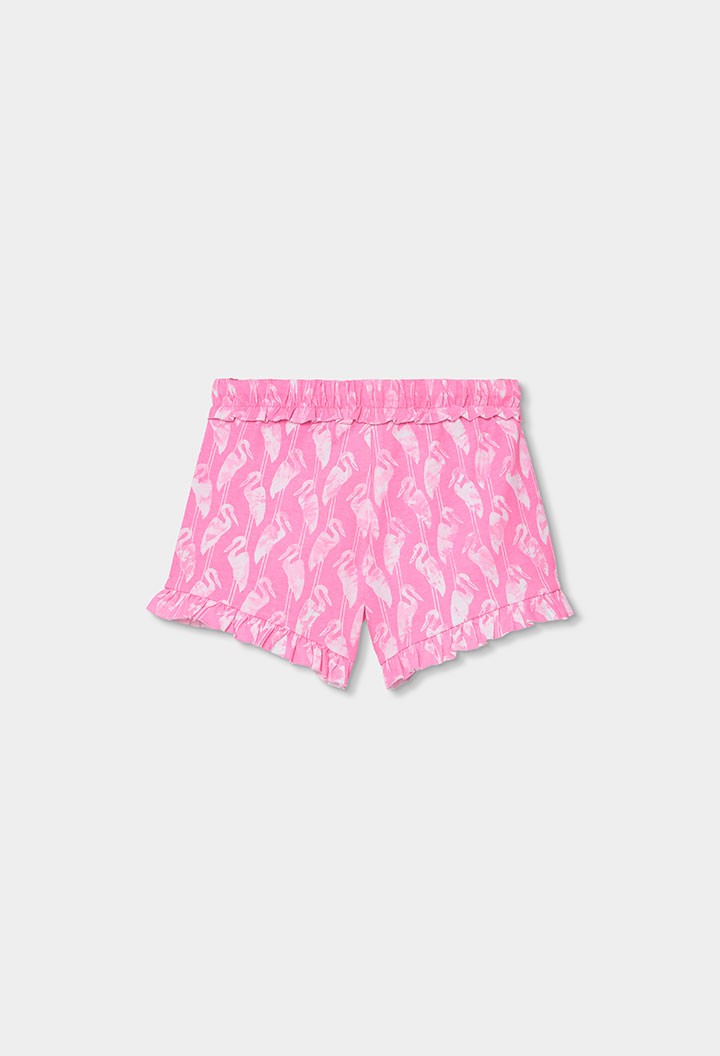Short Boboli punto estampado