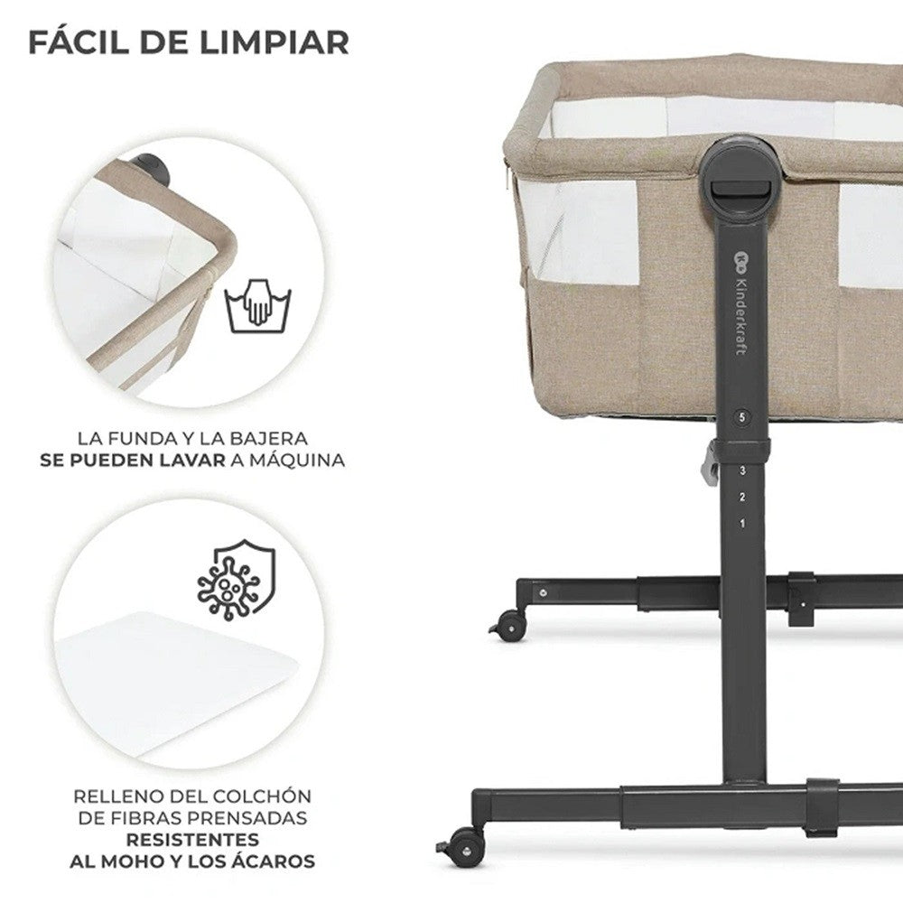 Minicuna colecho Kinderkraft NESTE UP 2