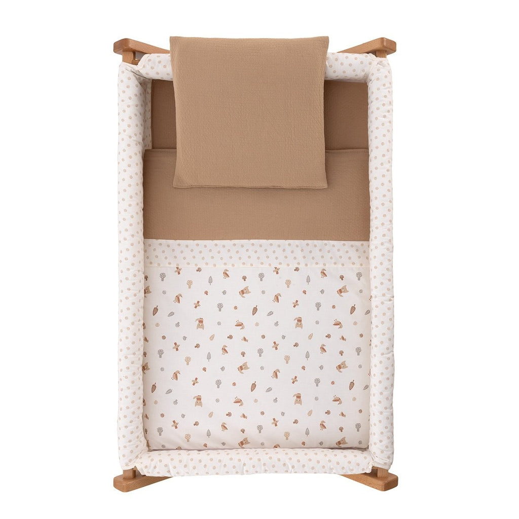 Minicuna tijera madera natural Cambrass Senda