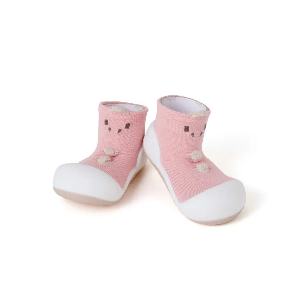 Zapato calcetin Attipas Dinosaur Pink