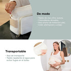 Neceser de higiene Babymoov para cuidado del bebe Curl White