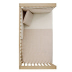 copy of Colcha y Protector Cuna Cambrass Rustic Rosa
