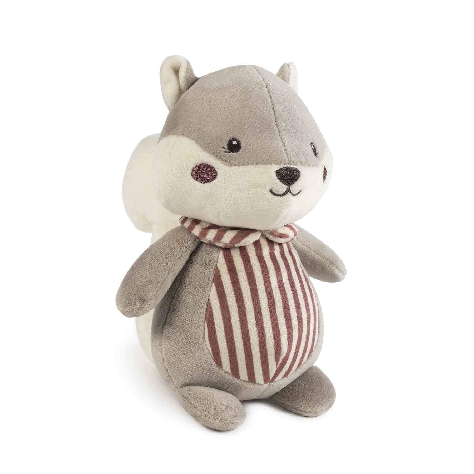 Peluche Ardilla Pasito a Pasito Cherry Rayas