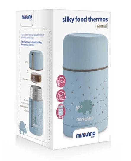 Termo para Sólidos Miniland Baby Silky Food Thermos (600 ml.)