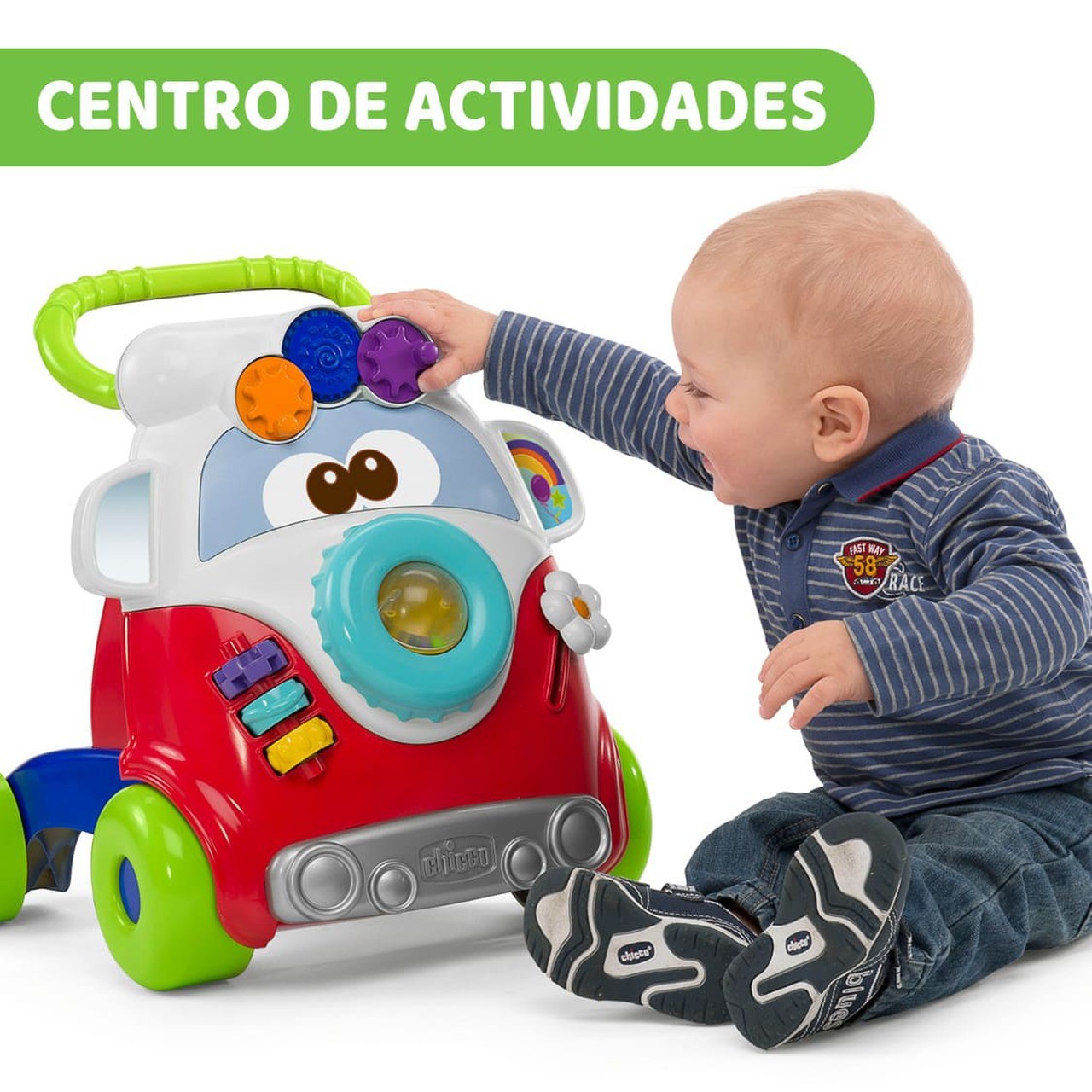 Andador Chicco Primeros Pasos Happy Hippy