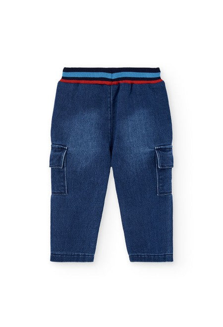 Pantalón denim Boboli punto