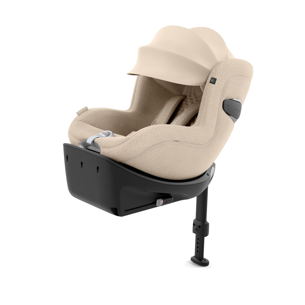 Silla auto Cybex Sirona Ti I-size Plus con reductor y capota antiuva