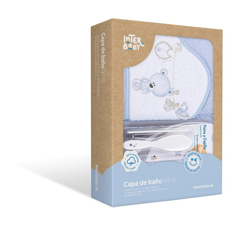 copy of Capa de Baño Interbaby con Peine y Cepillo de Regalo