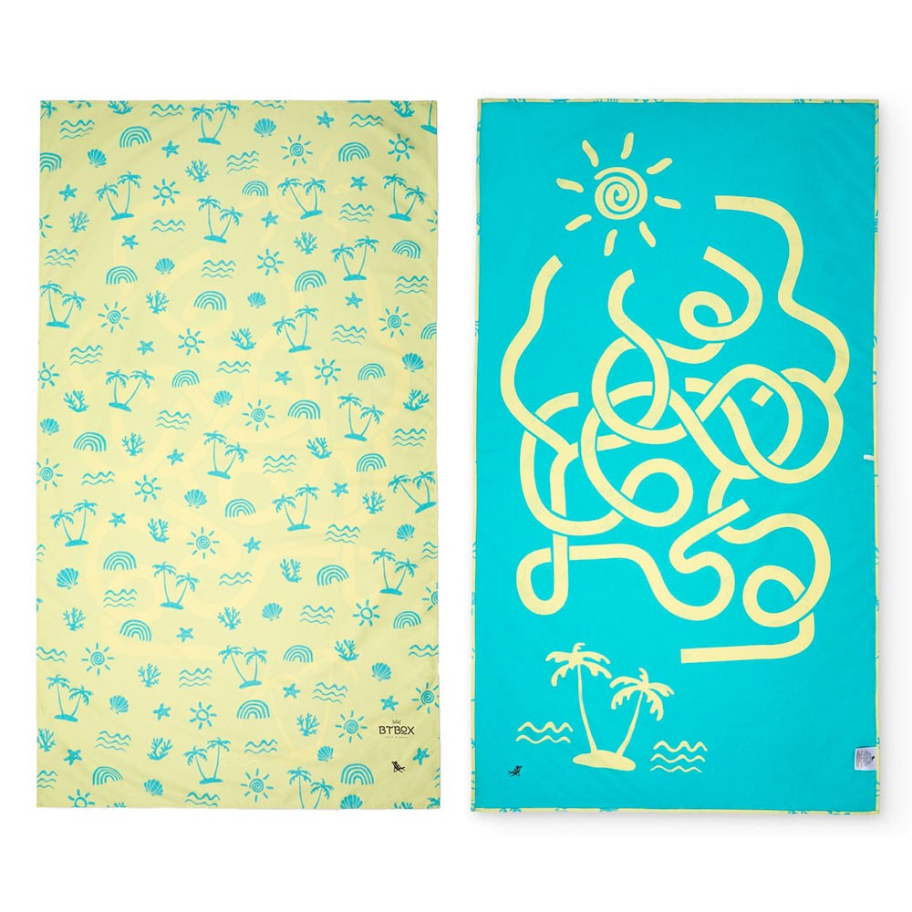 Toalla Dock & Bay by Btbox Neon Palms L