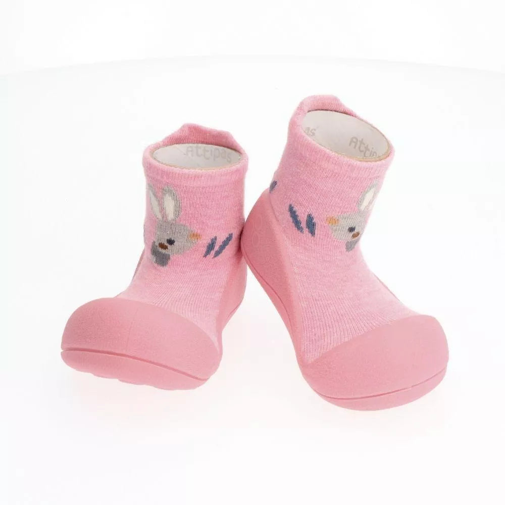 Zapato calcetín Attipas WOODLAND PINK RABBIT