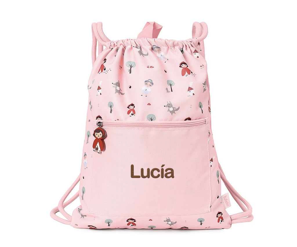 Mochila saco impermeable Tutete Little Red Personalizable