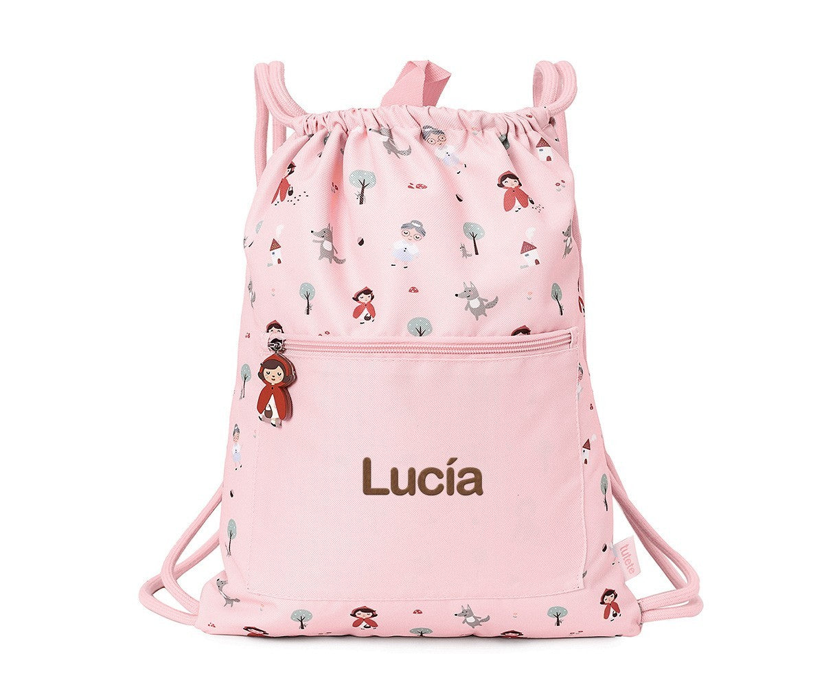 Mochila saco impermeable Tutete Little Red Personalizable