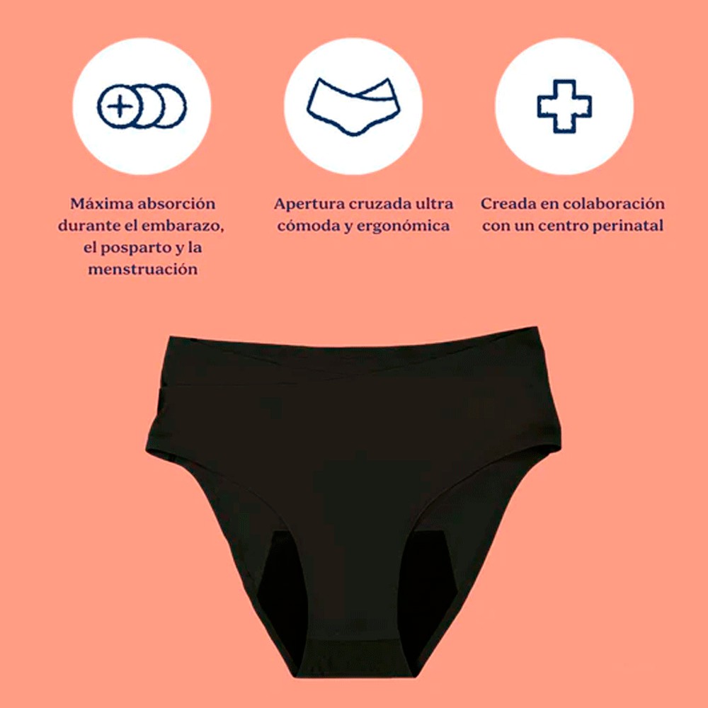 Braguitas Menstrual y Post parto Babymoov Culotte Flowly