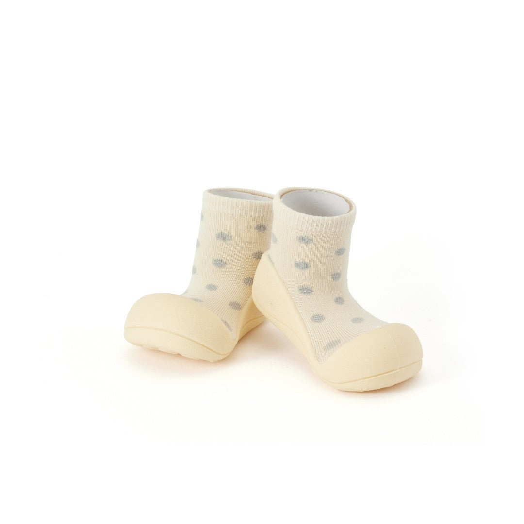 Zapato calcetin Attipas Dot Dot White