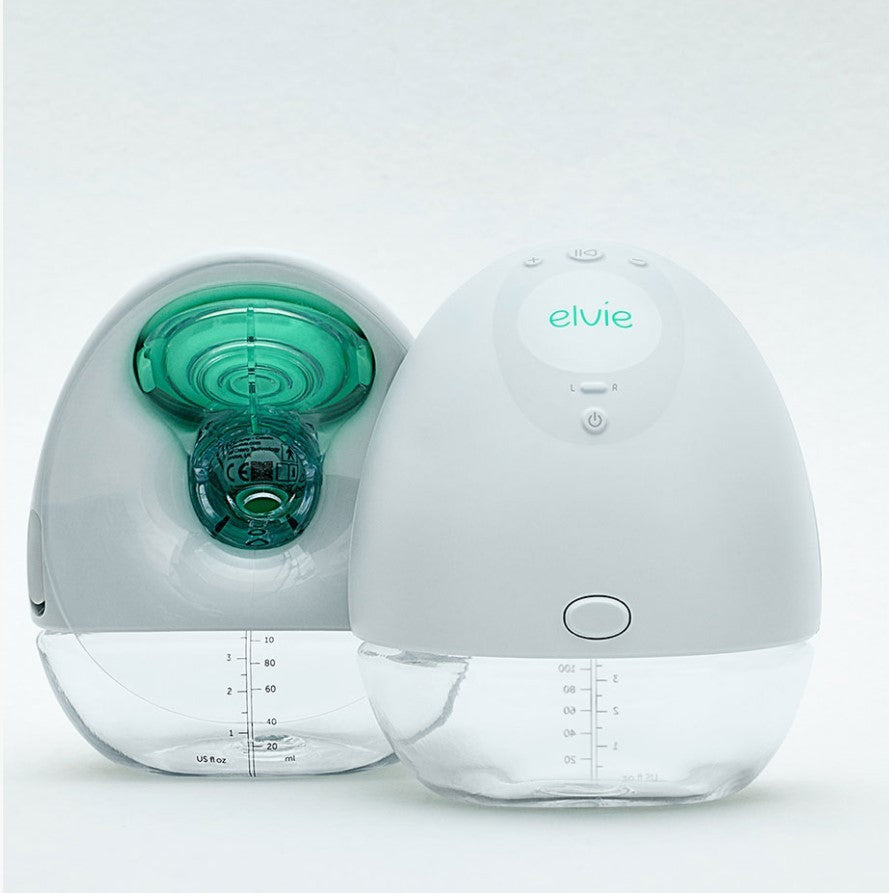PACK Sacaleche electrico portatil Elvie PUMP individual con Sujetador Carri-Gel