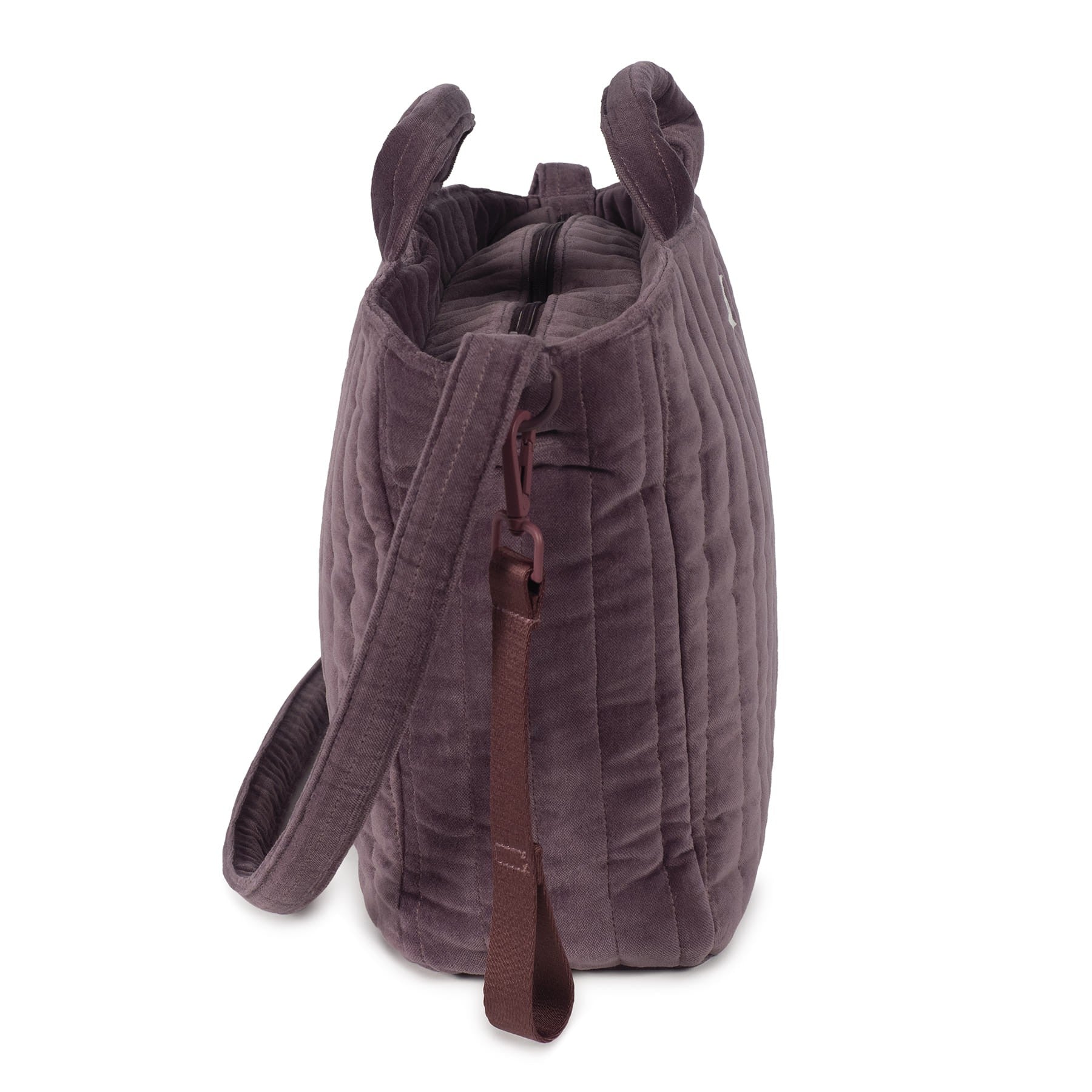 Bolsa Bucket Pasito a Pasito Cherry Velvet