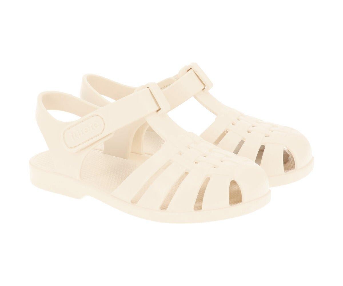 Cangrejeras Infantil Tutete Igor Velcro Clásica Marfil