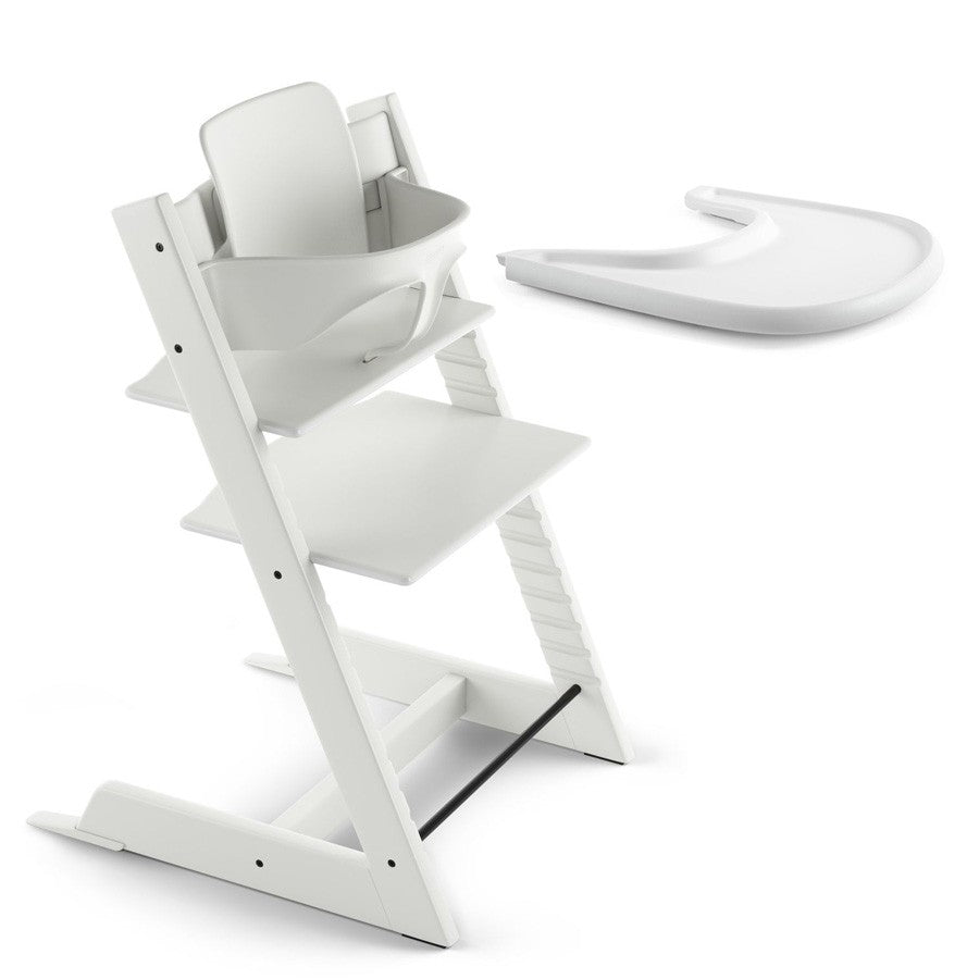 Trona Stokke Tripp Trapp con bandeja Baby Set² y cojin de regalo