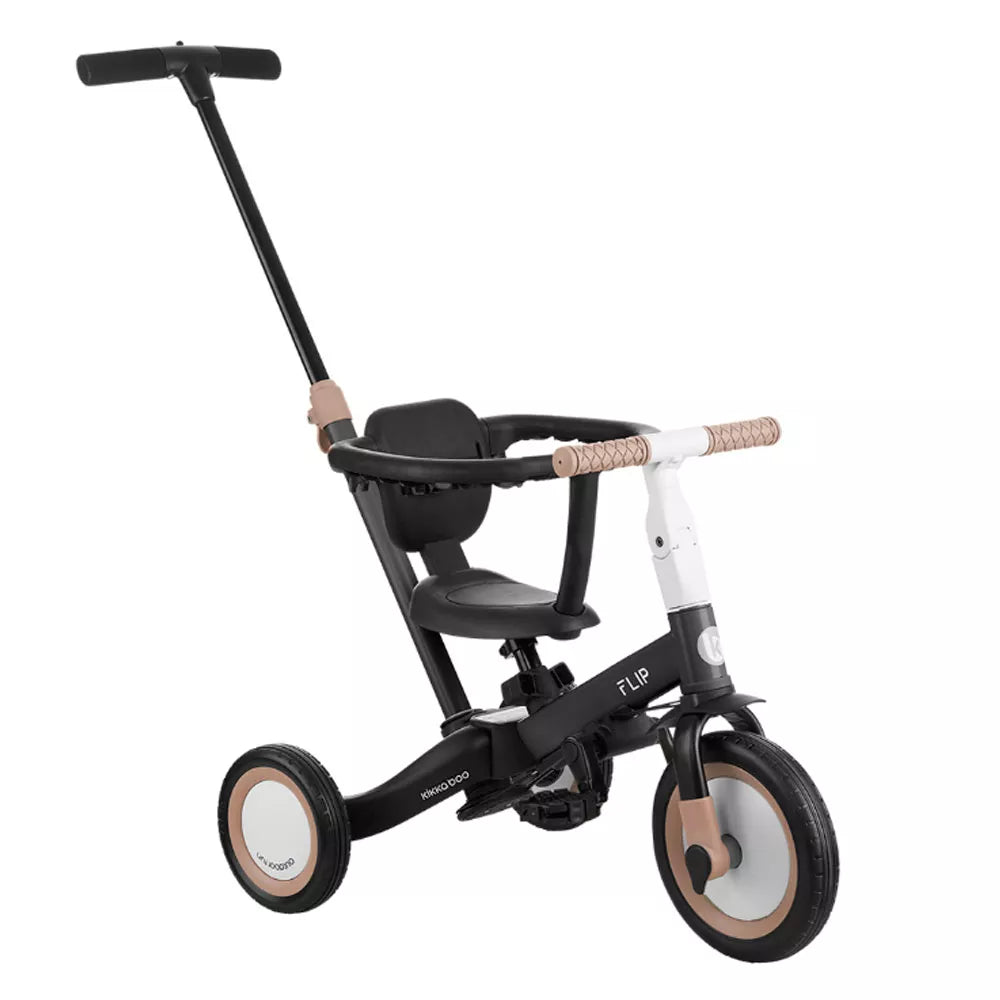Triciclo con barra KikkaBoo FLiP 5 en 1