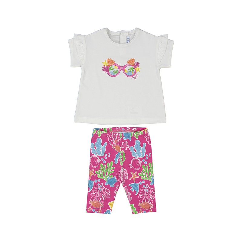 Conjunto leggings Mayoral estampado