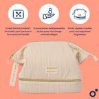 Neceser Doomoo Maternidad Mommy Vanity Sand
