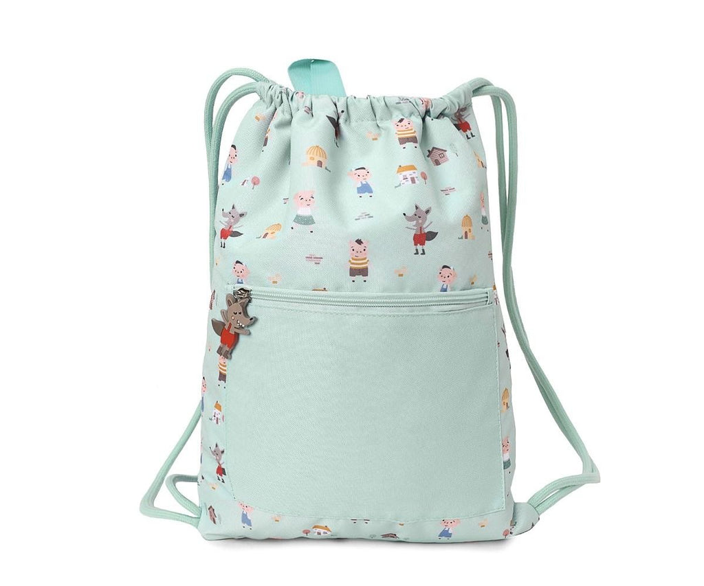 Mochila saco impermeable Tutete The Three Little Pigs Personalizable