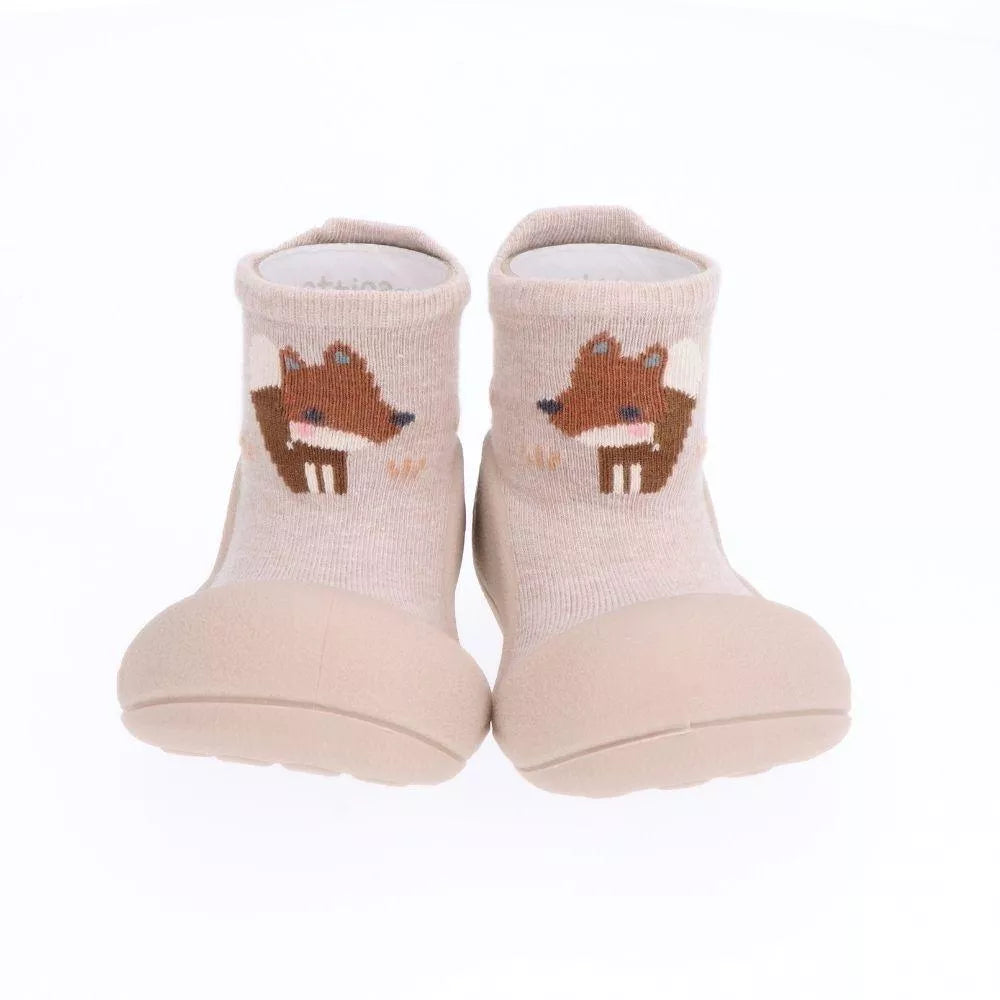 Zapato calcetin Attipas WOODLAND BEIGE FOX