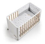 Cuna COLECHO COTINFANT DOCO Sleeping STYLE 4 en 1, 60*120 con textil y colchón