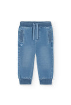 Pantalón felpa Boboli denim