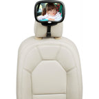 Espejo de seguridad XL ajustable 360º con luz led y mando