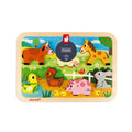 Puzzle Janod Chunky Granja 7 piezas