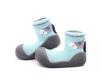 Zapato calcetin Attipas Zebra Turquesa