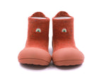Zapato calcetin Attipas Basic Marrón
