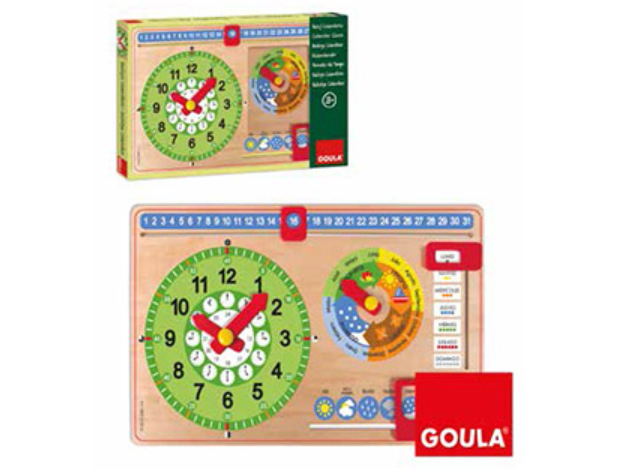 Reloj Calendario Goula