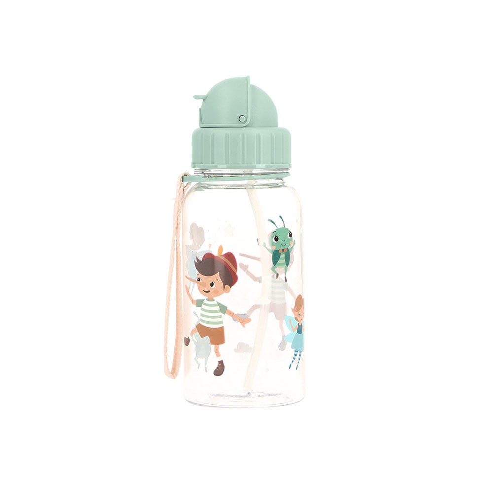 Botella de tritán Tutete The Wooden Boy 500ml Personalizable