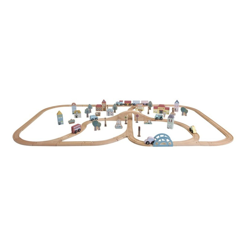 Ciudad sistema de trenes Little Dutch