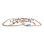Ciudad sistema de trenes Little Dutch