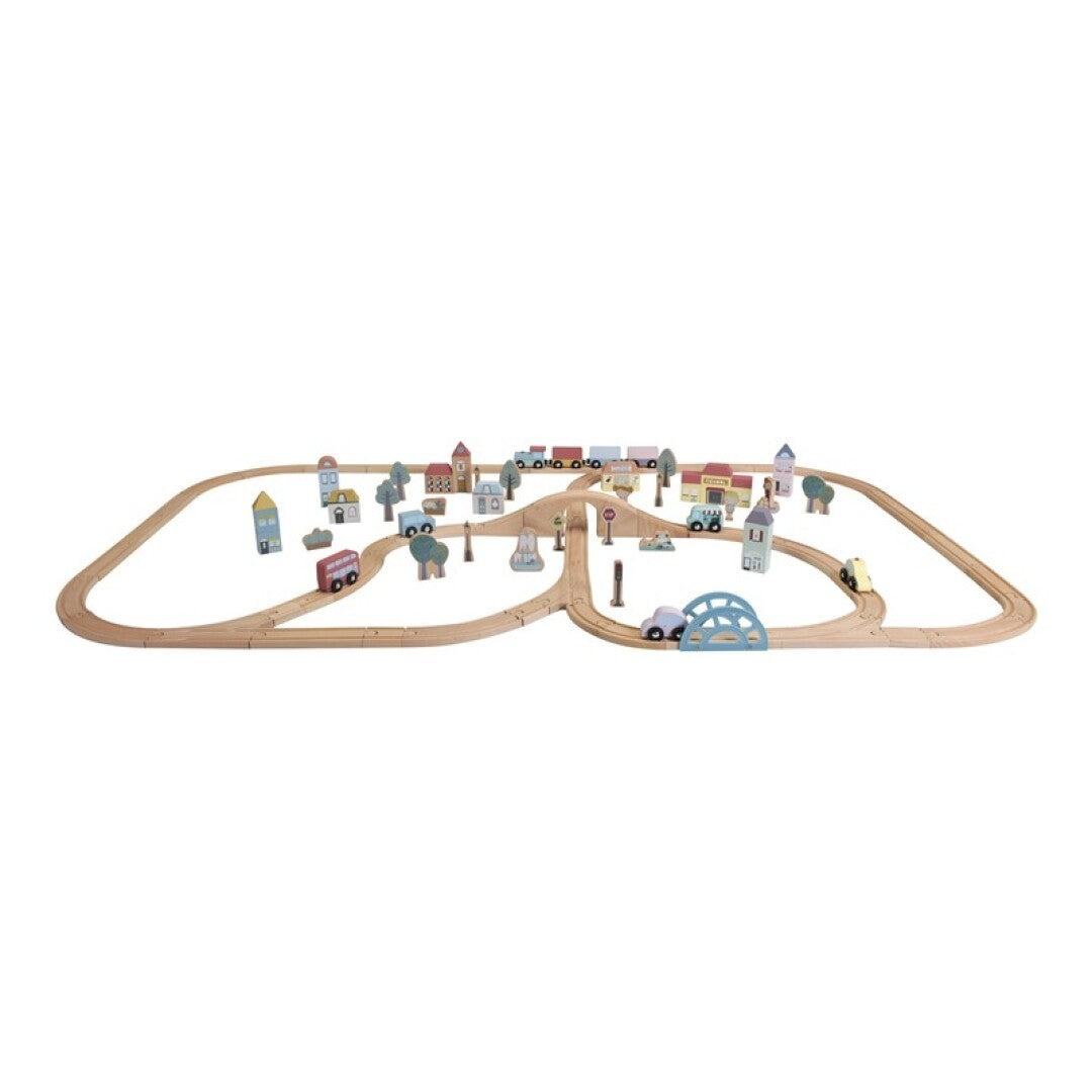Ciudad sistema de trenes Little Dutch