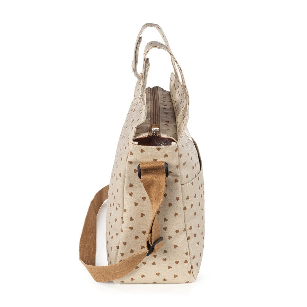 Bolsa Canastilla Walking Mum Poppy Corazones