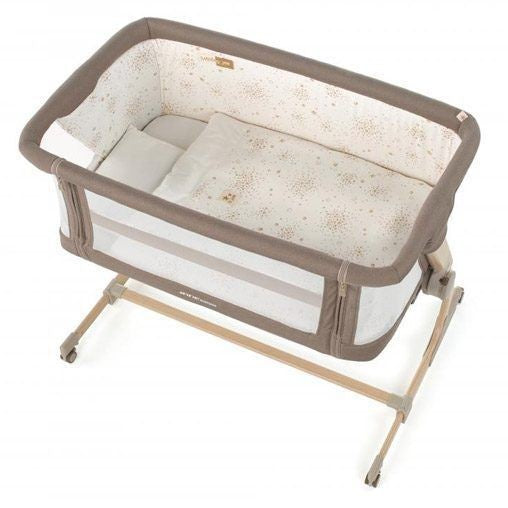 Minicuna Colecho Jane BABY SIDE con Set nordico y sabana