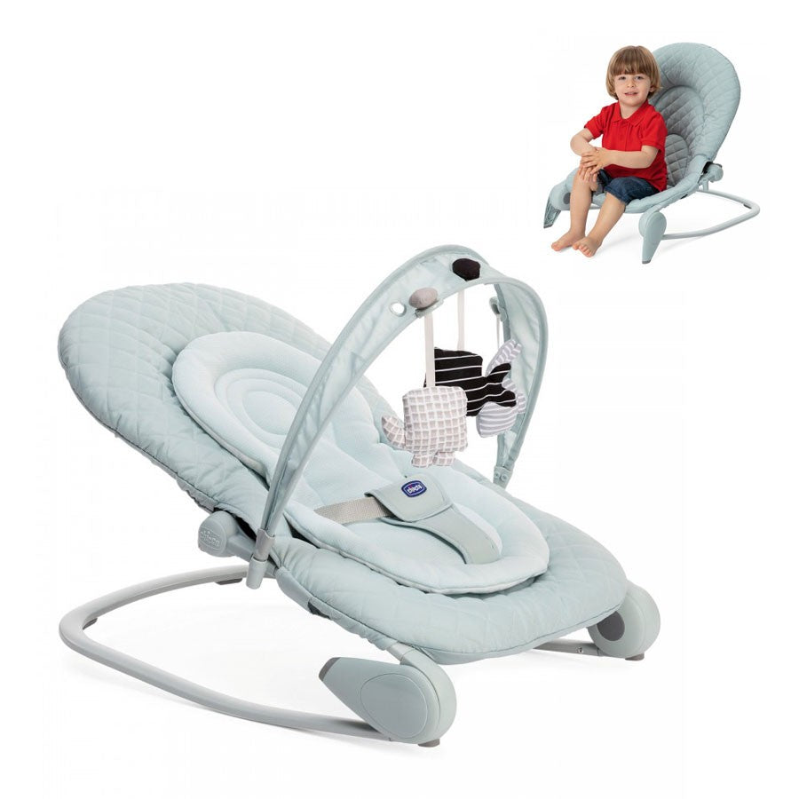 Hamaca Chicco HOOPLA con reductor y arco de juego hasta 18Kg