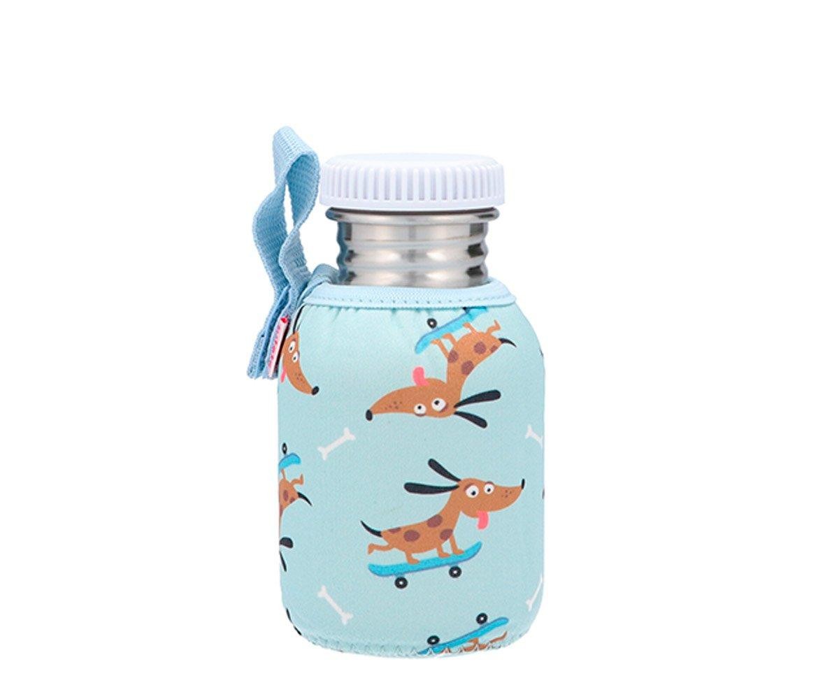 Botella Tutete Acero con Funda Skater Dog Personalizable 350ml