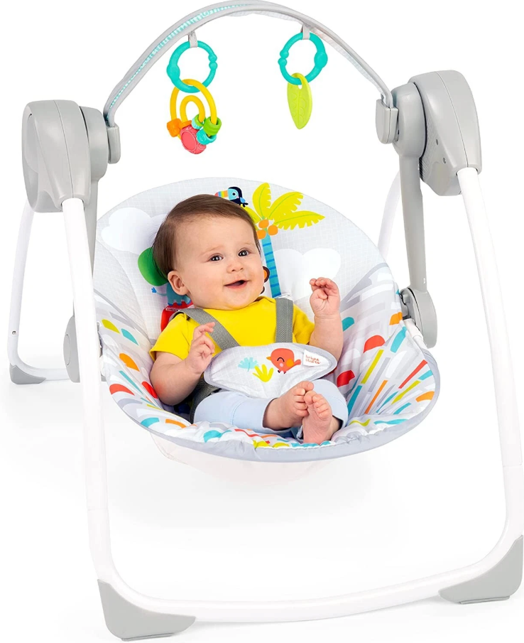 Hamaca Rocker Bright Starts Playful Paradise