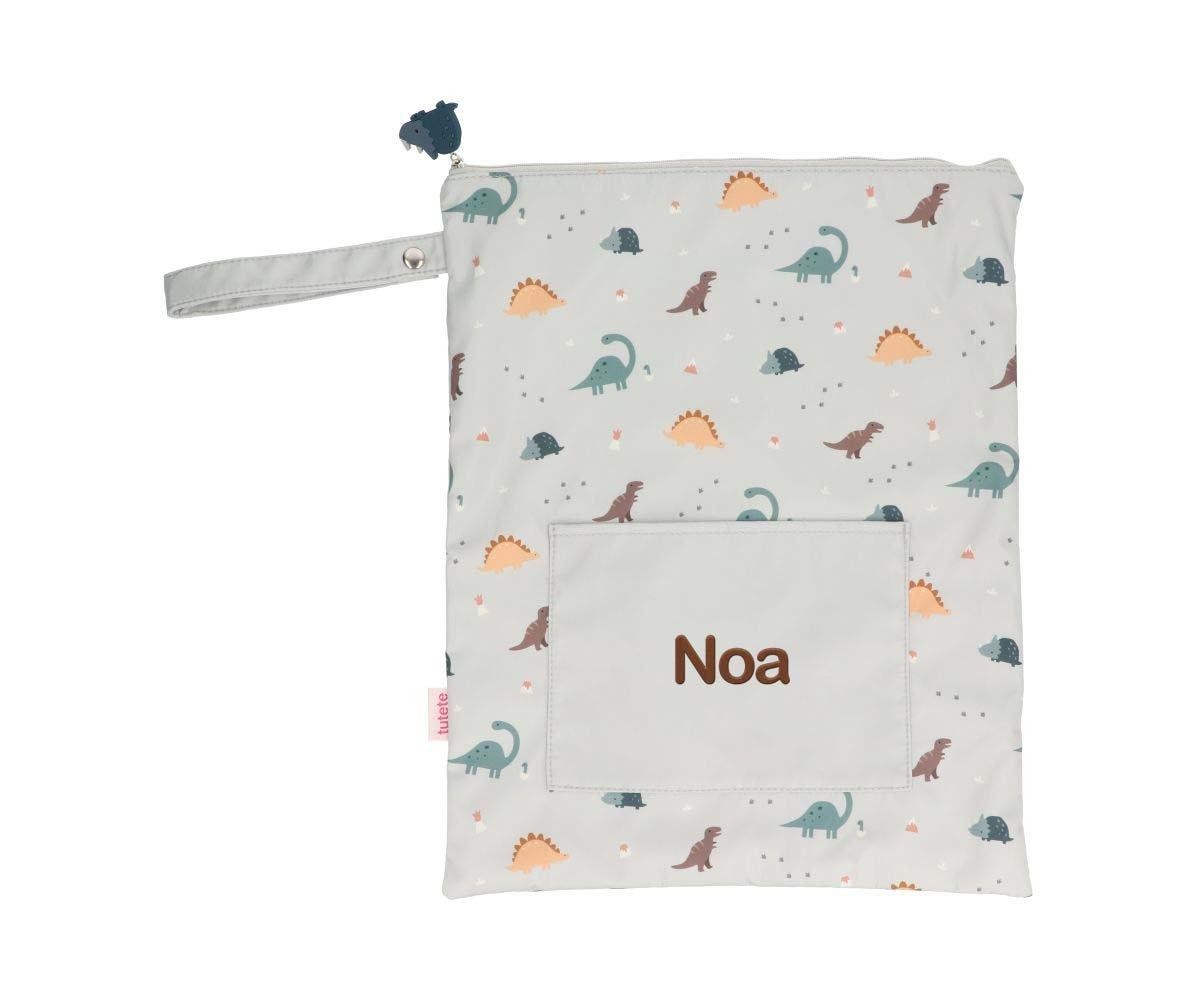 Bolsa Impermeable Grande Tutete Dinos World Personalizable