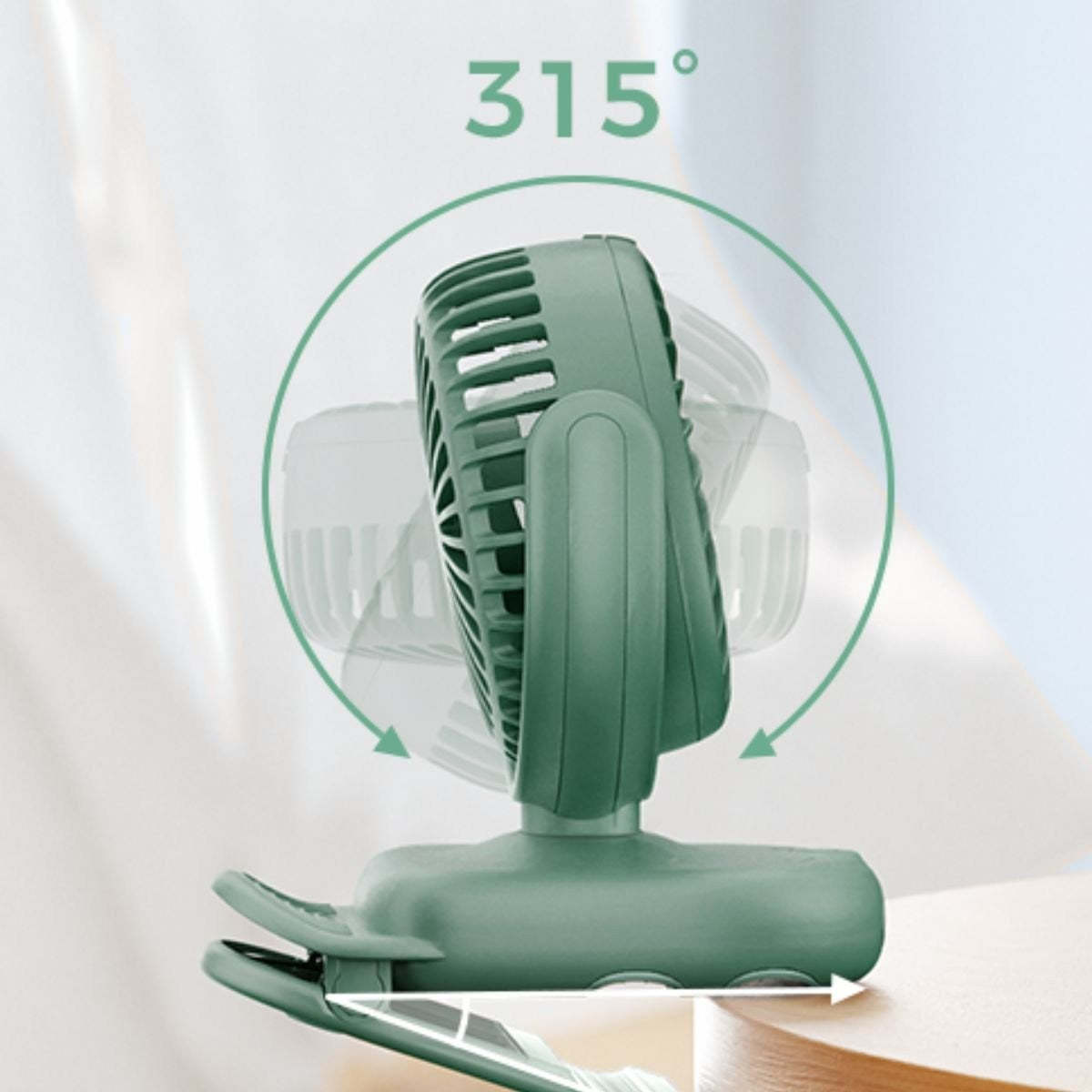 Mini ventilador portatil Momcozy usb