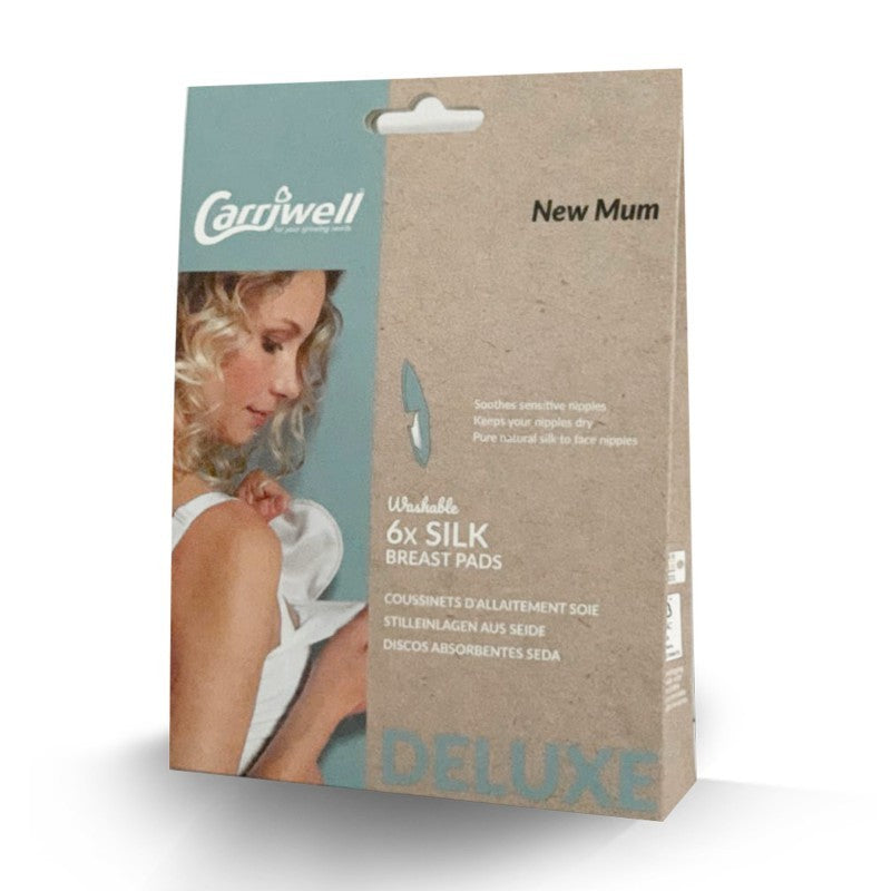 6 Discos Absorbentes Seda Carriwell Blanco