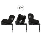 Silla auto Cybex Sirona Ti I-size Plus con reductor y capota antiuva