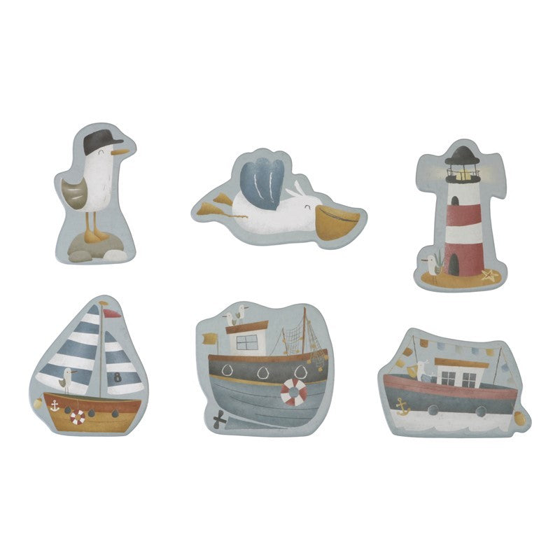 Puzzle 6 en 1 Sailor Bay Little Dutch