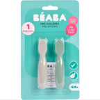 Juego Beaba 2 Pre-Cuchara Silicona