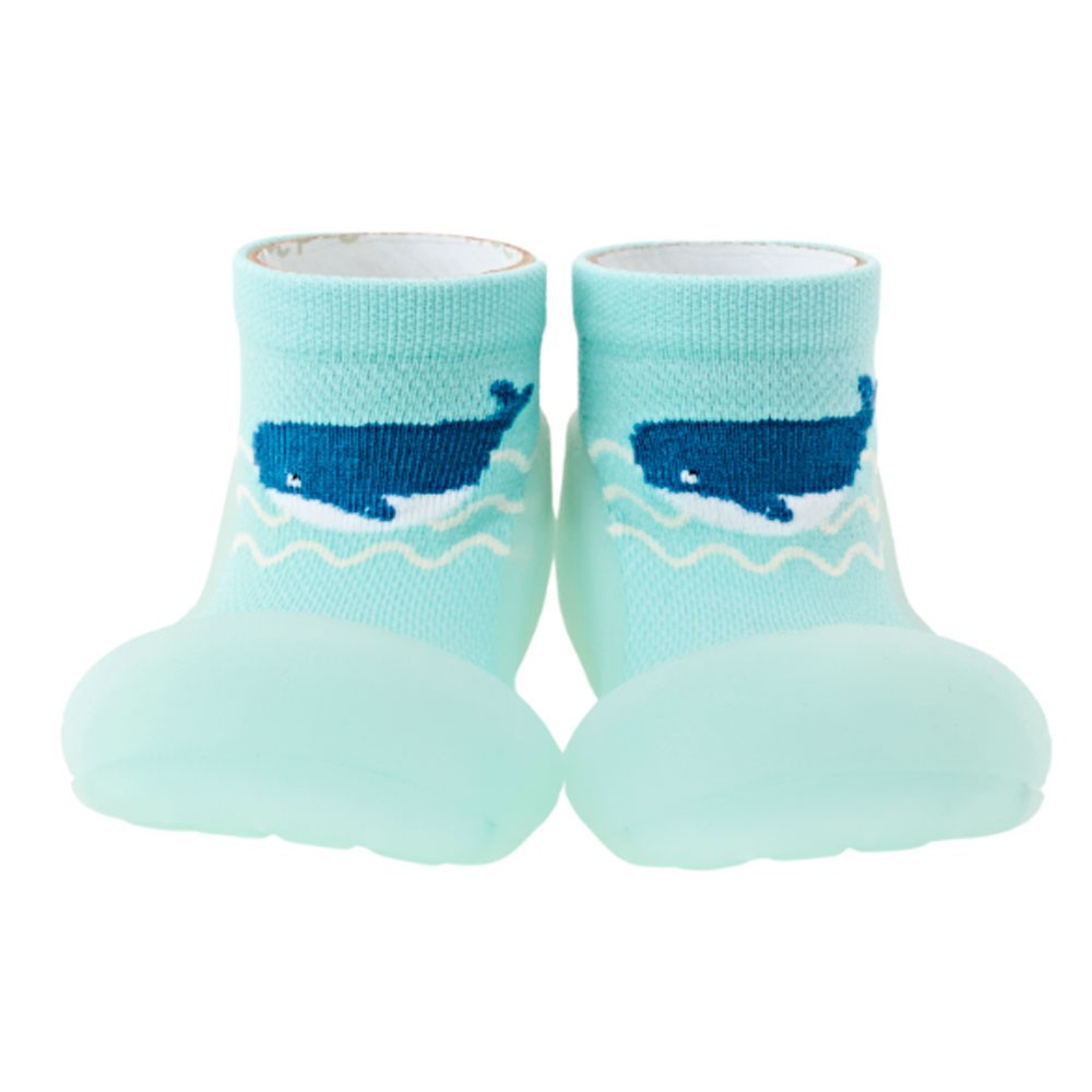 Zapato calcetín Attipas summer Whale Blue